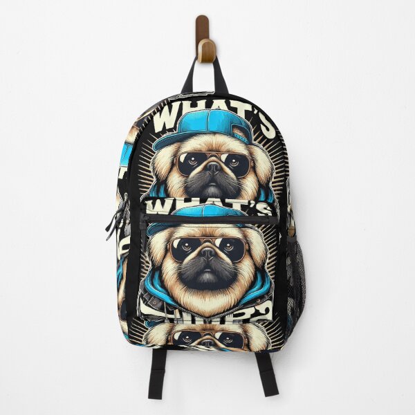 Artikelvorschau, Pekingese Was geht ab Löwenhund Hund Geschenk entworfen und verkauft von Pineapple-Tree.