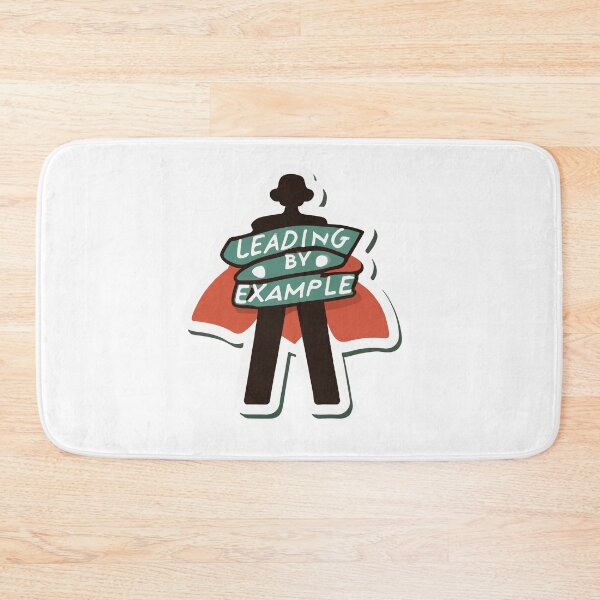 Item preview, Leading By Example - Superhero Silhouette designed and sold by NiftyWrx.