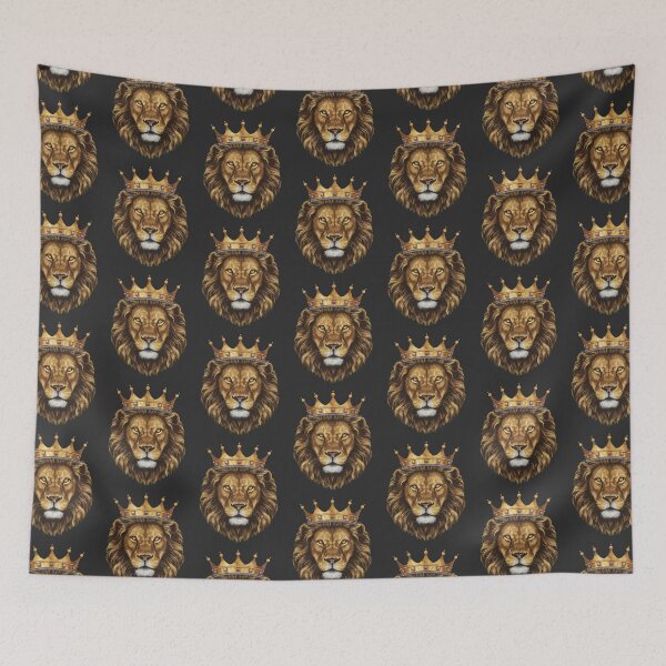 Item preview, Real Cool Lion King Crown for Men Women Lion Crown Lover -  designed and sold by PurpleLoveStore.