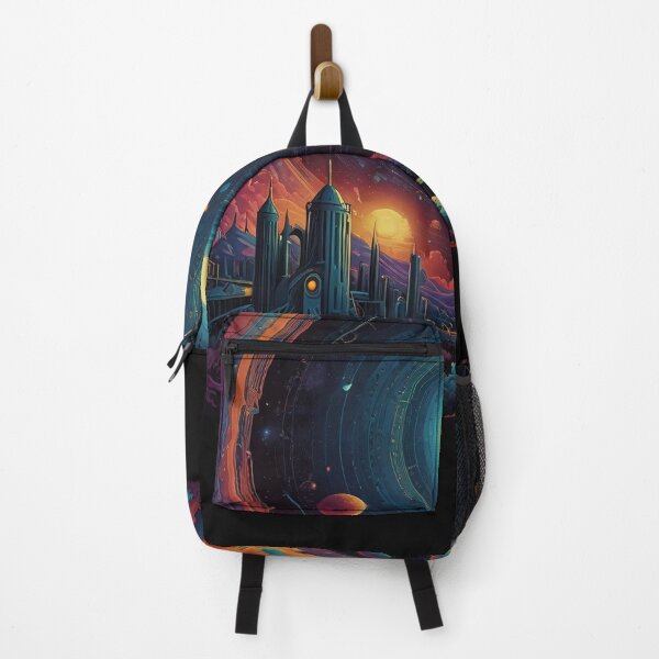 Item preview, ALIEN CITY in the SKY sci fi fantasy space art design designed and sold by Jt41.