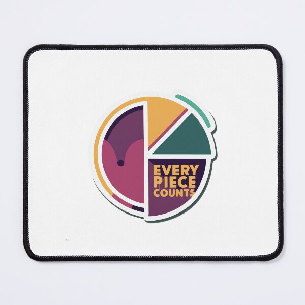 Item preview, Every Piece Counts - Pie Chart Project Teamwork designed and sold by NiftyWrx.