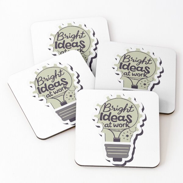 Item preview, Bright Ideas at Work - Creative Lightbulb with Gears Design designed and sold by NiftyWrx.