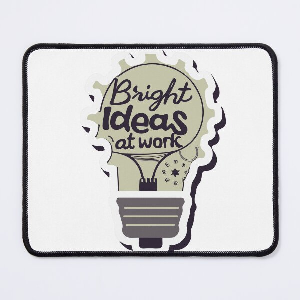 Item preview, Bright Ideas at Work - Creative Lightbulb with Gears Design designed and sold by NiftyWrx.
