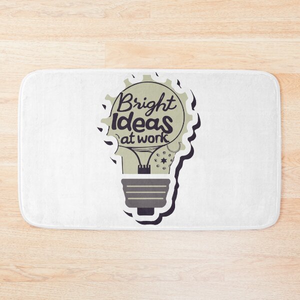 Item preview, Bright Ideas at Work - Creative Lightbulb with Gears Design designed and sold by NiftyWrx.