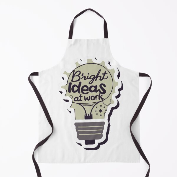Item preview, Bright Ideas at Work - Creative Lightbulb with Gears Design designed and sold by NiftyWrx.