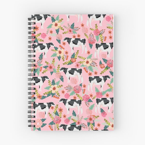 Item preview, Holstein ganado granja animal vaca floral designed and sold by PetFriendly.
