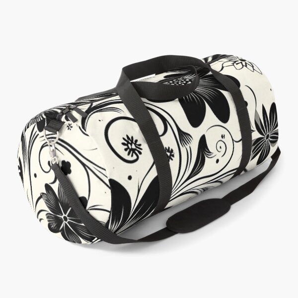 Item preview, Black and White Floral Pattern  designed and sold by GraphicsClub.