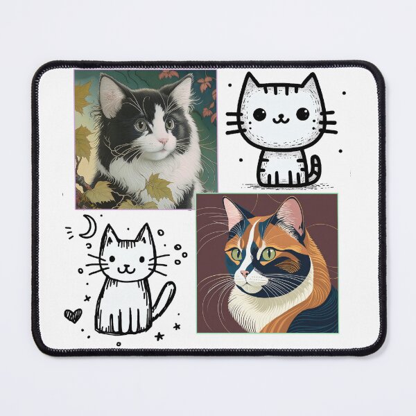 Item preview, Cat Art Tee designed and sold by iisseii.