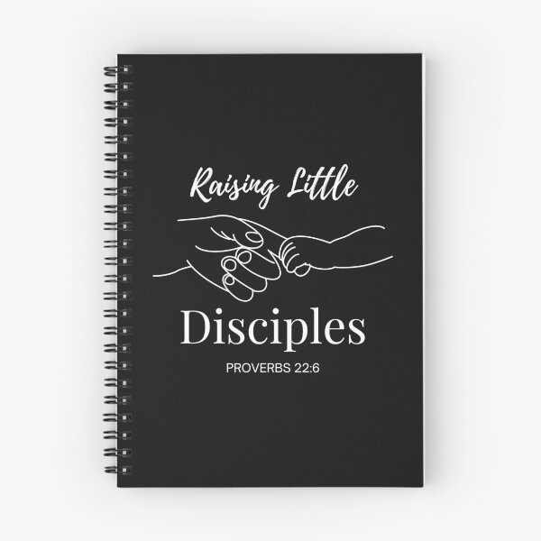 Item preview, Christian Mother's Day Raising Little Disciples Proverbs 22:6 White Graphic Design For all Loving Mothers designed and sold by Wear-Christ.