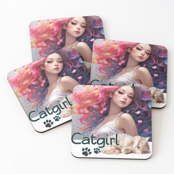 Item preview, Catgirl 　|　Colorful souls, free minds! designed and sold by iisseii.