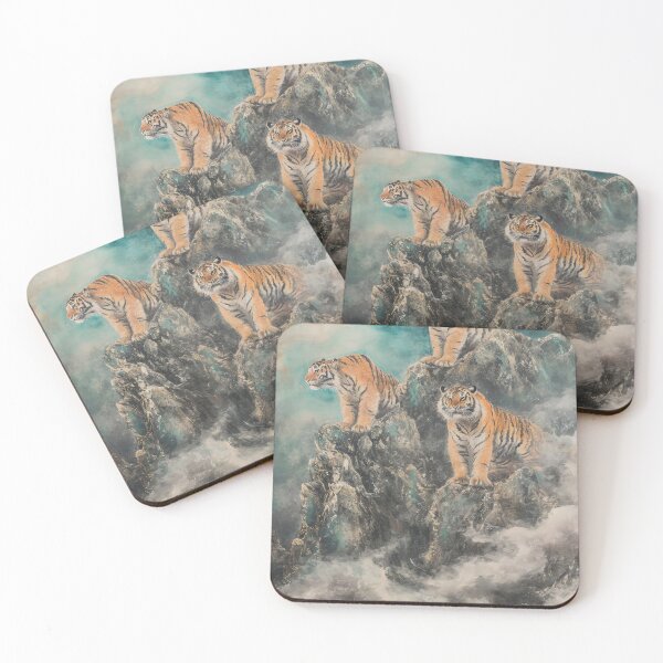 Item preview, Adventurous Tiger Climbers designed and sold by cute-animals99.