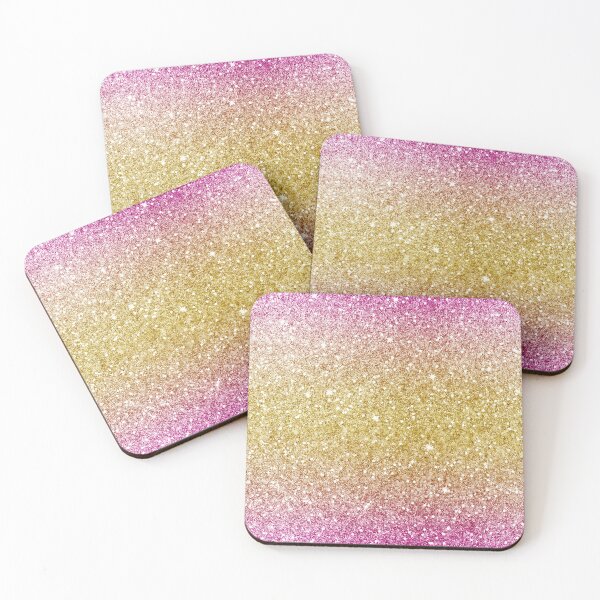 Item preview, Party Collection, Glitter, Shiny, Shimmery, sparkle Yellow, mustered and pink  designed and sold by RSDigitalPrintDesign.