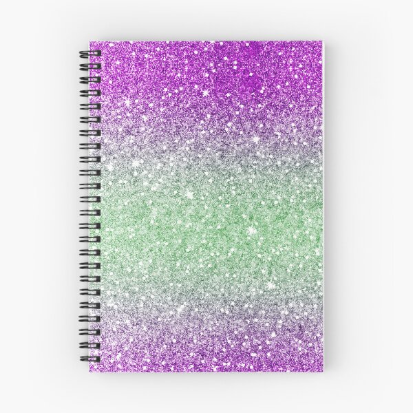 Item preview, Party Collection, Glitter, Shiny, Shimmery, sparkle silver, purple and green print designed and sold by RSDigitalPrintDesign.
