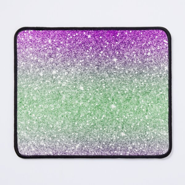 Item preview, Party Collection, Glitter, Shiny, Shimmery, sparkle silver, purple and green print designed and sold by RSDigitalPrintDesign.