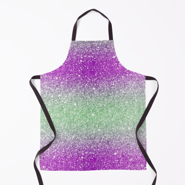 Item preview, Party Collection, Glitter, Shiny, Shimmery, sparkle silver, purple and green print designed and sold by RSDigitalPrintDesign.
