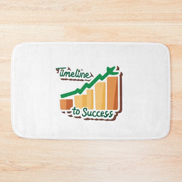 Item preview, Timeline to Success - Line Art Gantt Chart Design designed and sold by NiftyWrx.