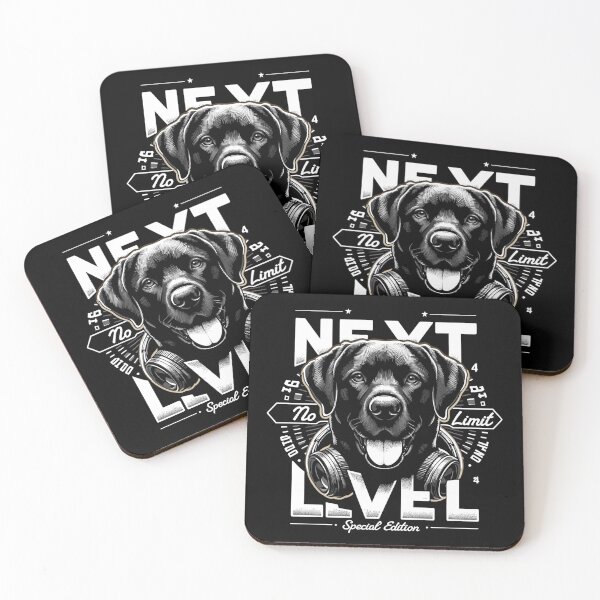 Item preview, Black Labrador Gangster Next Level Dog Gift designed and sold by Pineapple-Tree.