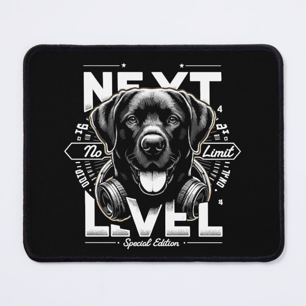 Item preview, Black Labrador Gangster Next Level Dog Gift designed and sold by Pineapple-Tree.