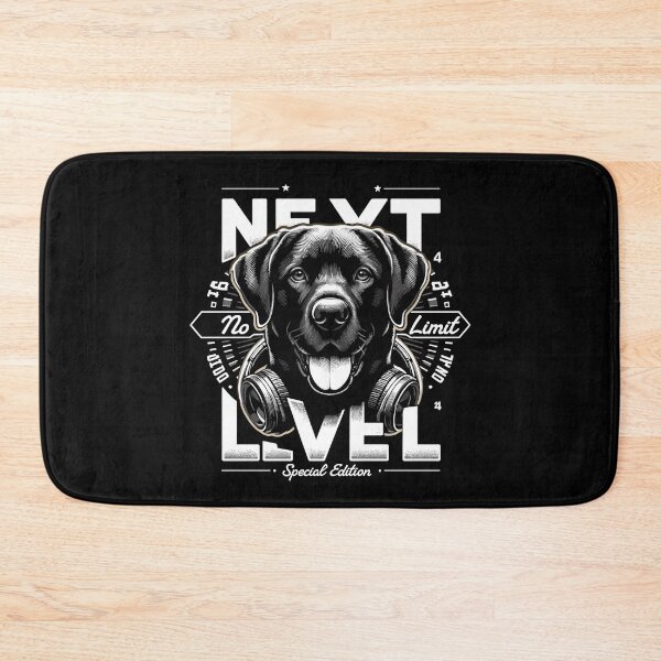 Item preview, Black Labrador Gangster Next Level Dog Gift designed and sold by Pineapple-Tree.