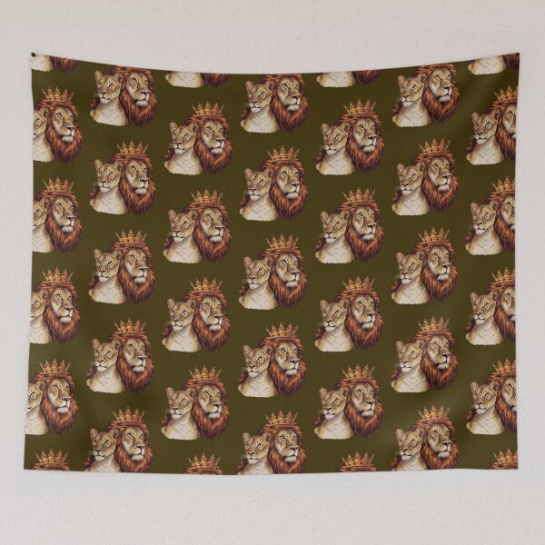 Item preview, Cool Lion & Lioness Crown for Men Women Lion & Lioness Lover -  designed and sold by PurpleLoveStore.