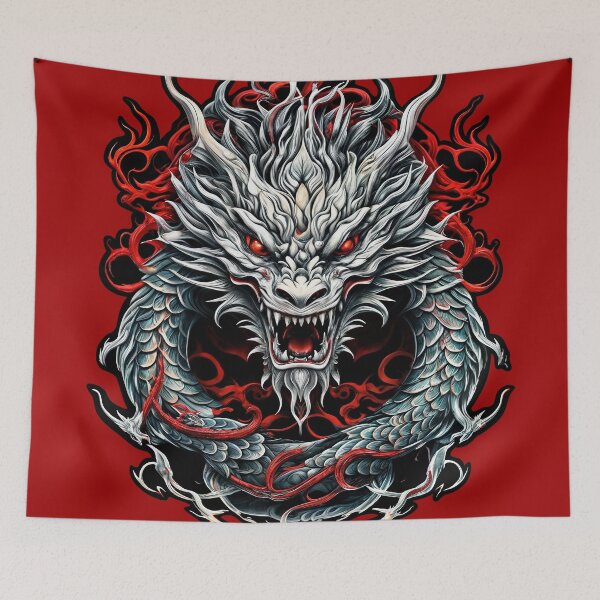 Item preview, big dragon head designed and sold by piakestore.