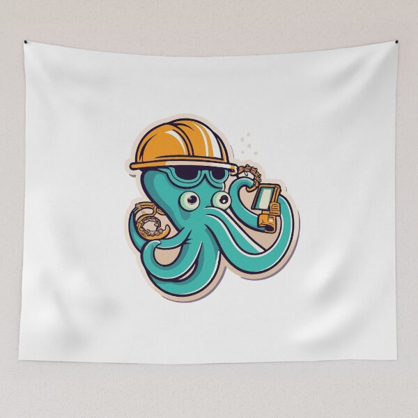 Item preview, Multitasking Octopus Project Manager designed and sold by NiftyWrx.
