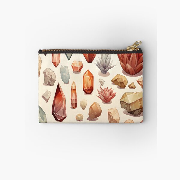 Item preview, Vintage Crystals & Gemstones Collection designed and sold by TeaTimePrints.