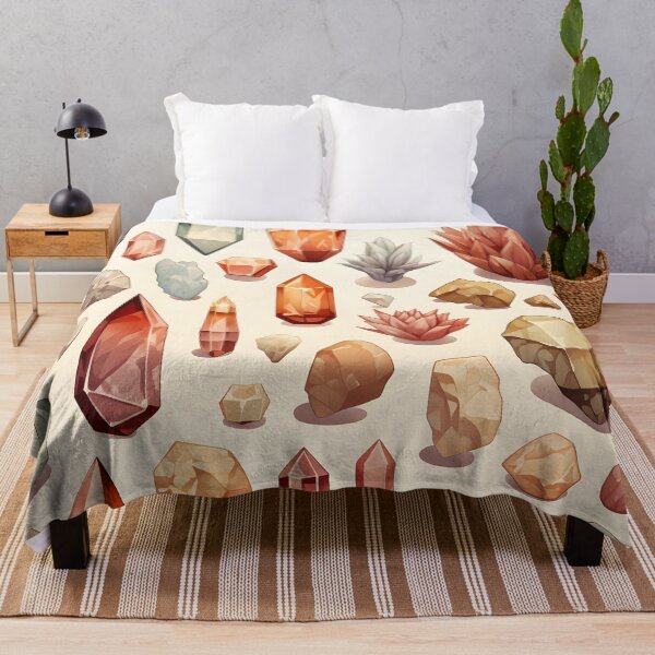 Item preview, Vintage Crystals & Gemstones Collection designed and sold by TeaTimePrints.
