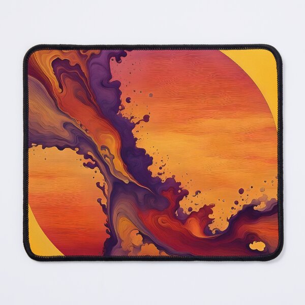 Item preview, Sunset Inferno: Dynamic Dutch Pour Sunset Sky designed and sold by AussieMuma.