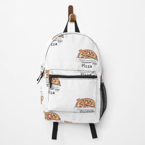 Item preview, Copy of i believe in love at first bite funny pizza lovers designed and sold by Cosmicworld07.