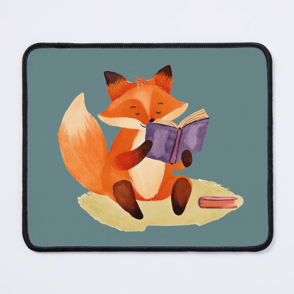 Item preview, Fox Reading a Book designed and sold by FarmOfCuties.