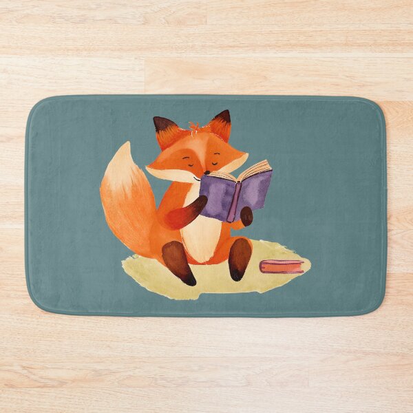 Item preview, Fox Reading a Book designed and sold by FarmOfCuties.