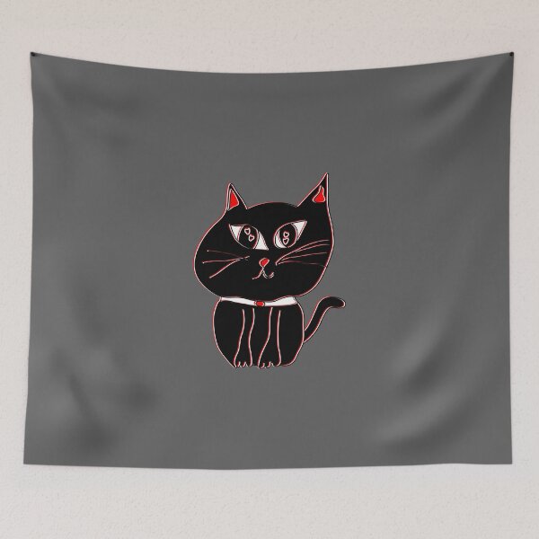 Item preview,  Kid Art Kitten kitty childrens drawing pencil hand designed and sold by 4rpixs.