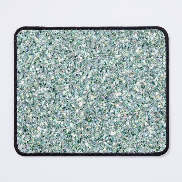 Item preview, Sea Green Party Collection, Glitter, Shiny, Shimmery, sparkle print designed and sold by RSDigitalPrintDesign.