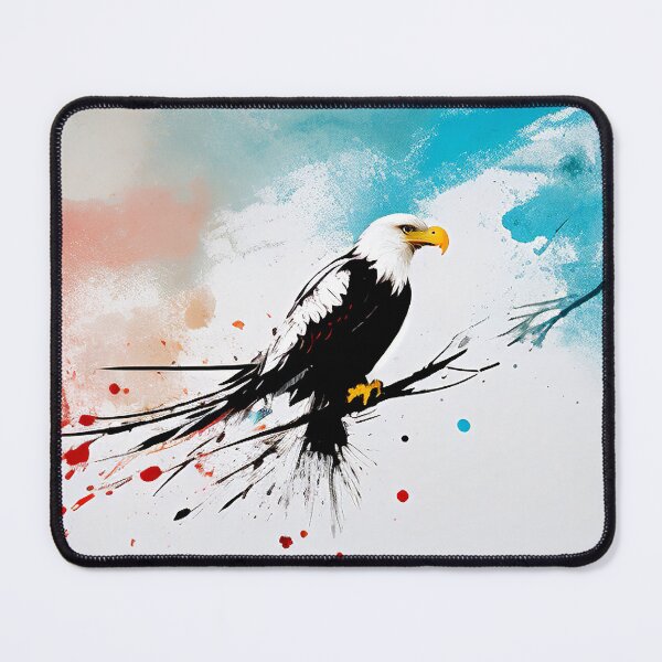Item preview, Animals , Birds , Eagle , Popart , White , Blue , anime posters , anime stickers designed and sold by fineartstyles4u.