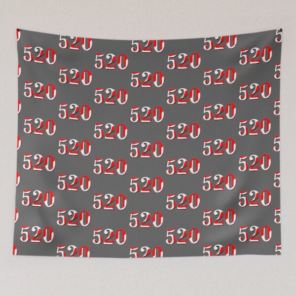 Item preview, number five hundred and twenty digit 520 order sequence team member age designed and sold by 4rpixs.