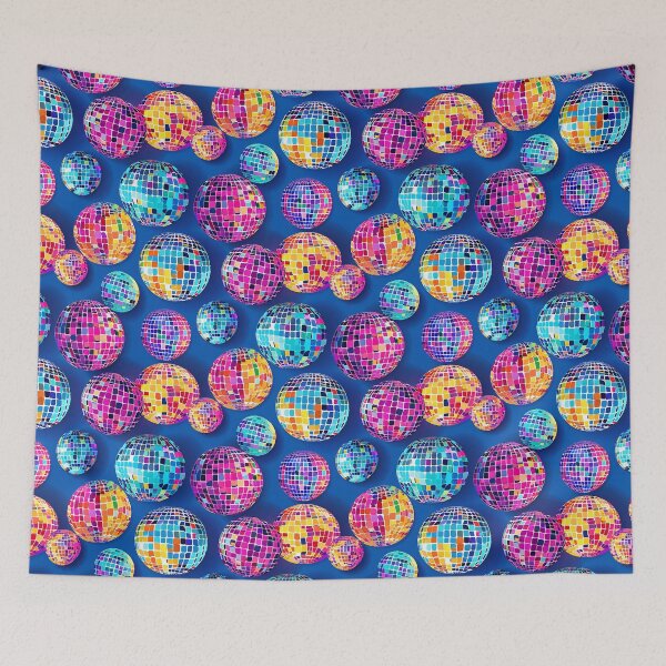 Item preview, Disco Balls colorful rainbow design designed and sold by NikkofTime.