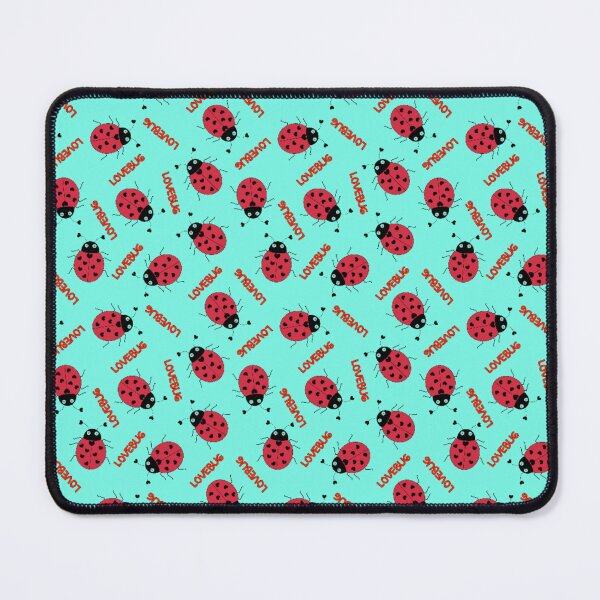 Item preview, Lovebug cute love ladybug seamless leaf bug lovebug  designed and sold by LUCKYHAPPYFINDS.