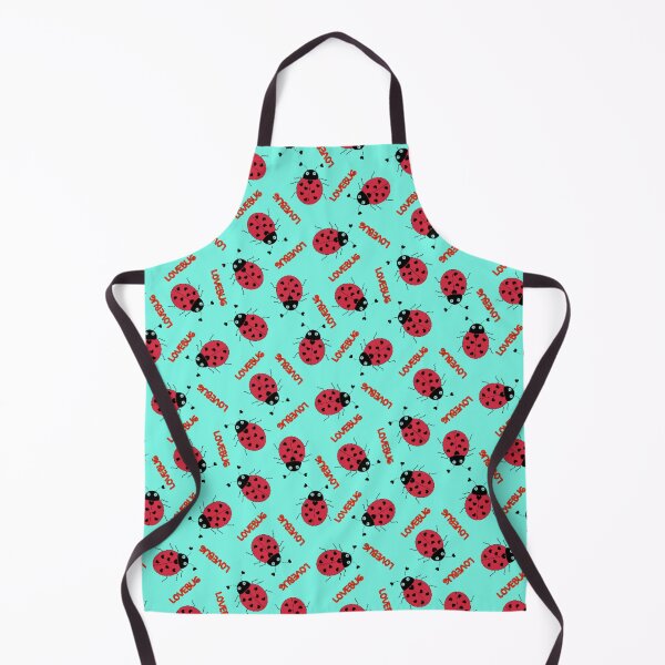 Item preview, Lovebug cute love ladybug seamless leaf bug lovebug  designed and sold by LUCKYHAPPYFINDS.
