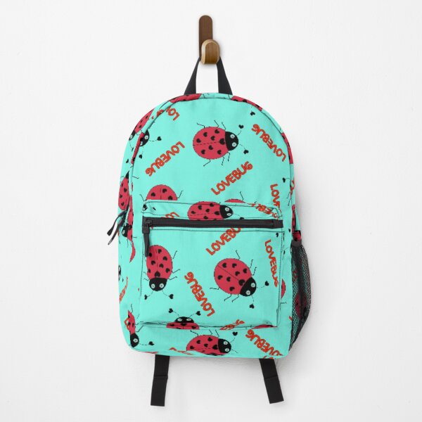 Item preview, Lovebug cute love ladybug seamless leaf bug lovebug  designed and sold by LUCKYHAPPYFINDS.