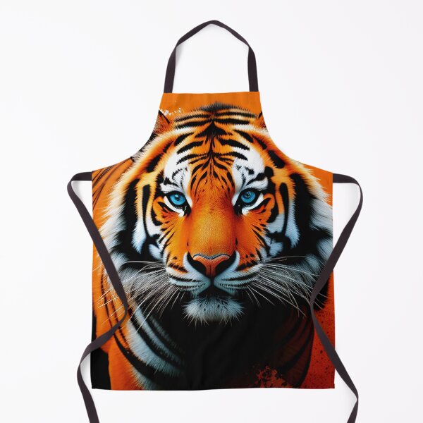 Item preview, Animals , Tiger , Popart , Orange , White , anime posters , anime stickers designed and sold by fineartstyles4u.