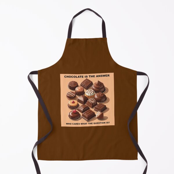 Item preview, CHOCOLATE IS THE ANSWER designed and sold by OCNau.