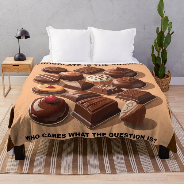 Item preview, CHOCOLATE IS THE ANSWER designed and sold by OCNau.