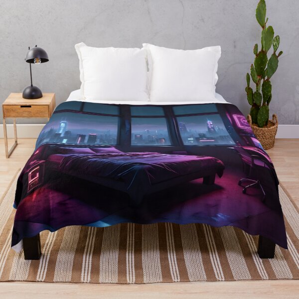 Item preview, Cyberpunk Apartment (night) designed and sold by papi1998.