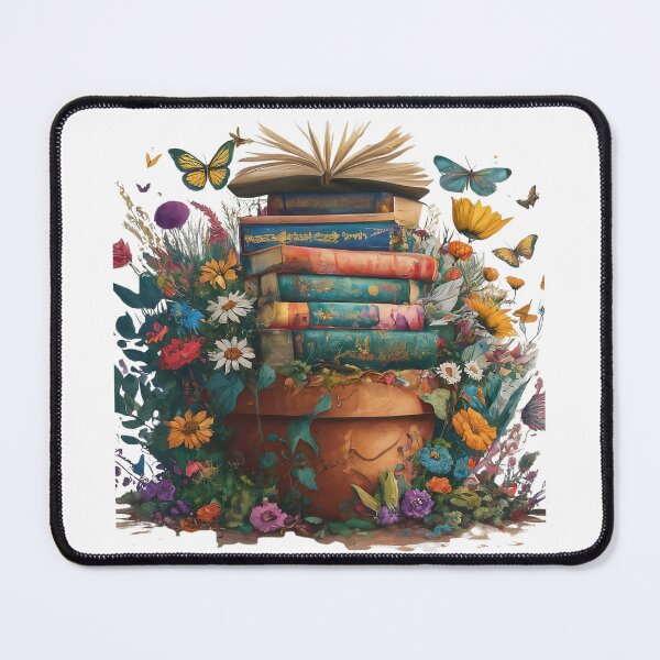 Item preview, Blooming books: celebrating National Get Caught Reading Month. designed and sold by mayazia.