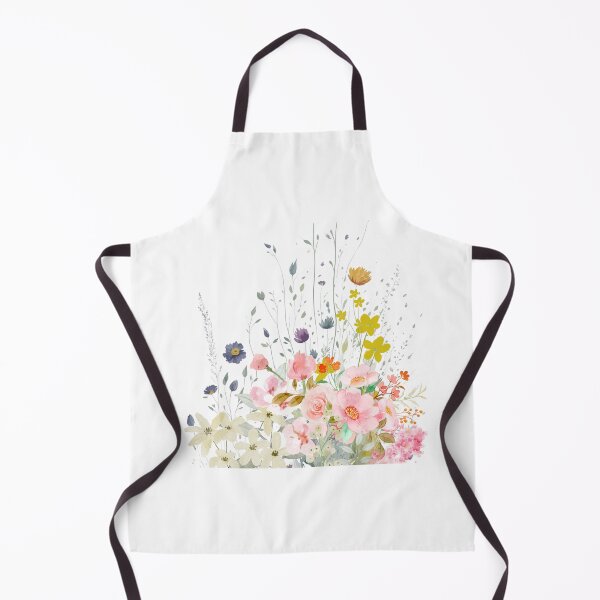 Item preview, Pastel Flowers in Summer Watercolour Art designed and sold by CreativeCanvas8.