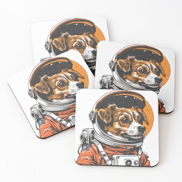 Item preview, Astronaut Dog Space designed and sold by NicolasGlowArt.