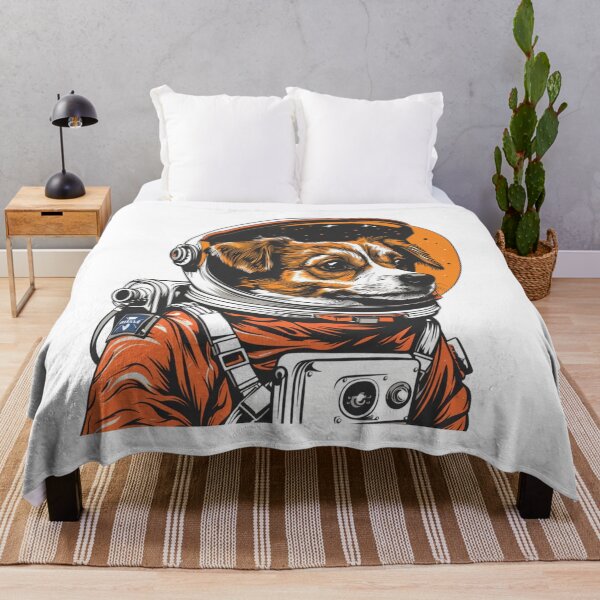 Item preview, Astronaut Dog Space designed and sold by NicolasGlowArt.