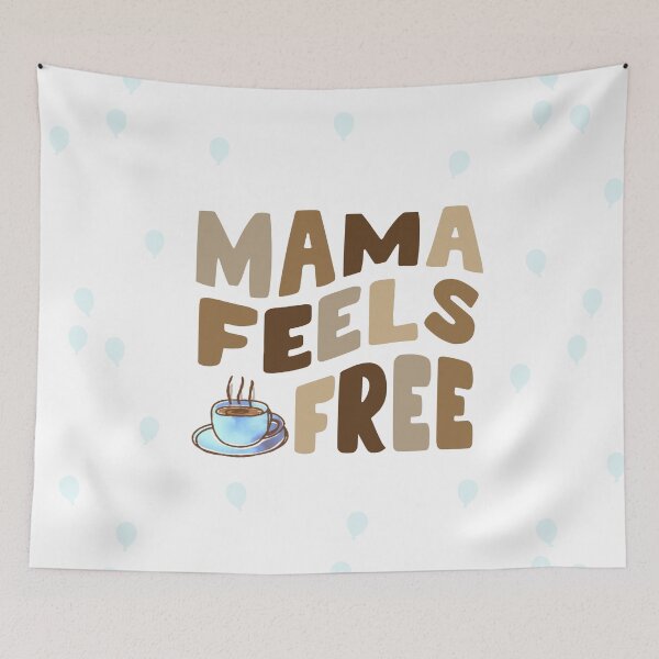 Item preview, Mama Feels Free designed and sold by LiberaCaballo.
