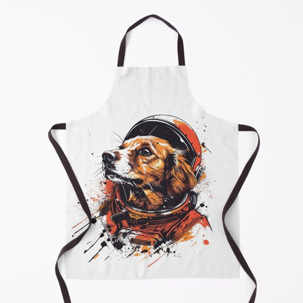 Item preview, Space Dog Astronaut designed and sold by NicolasGlowArt.